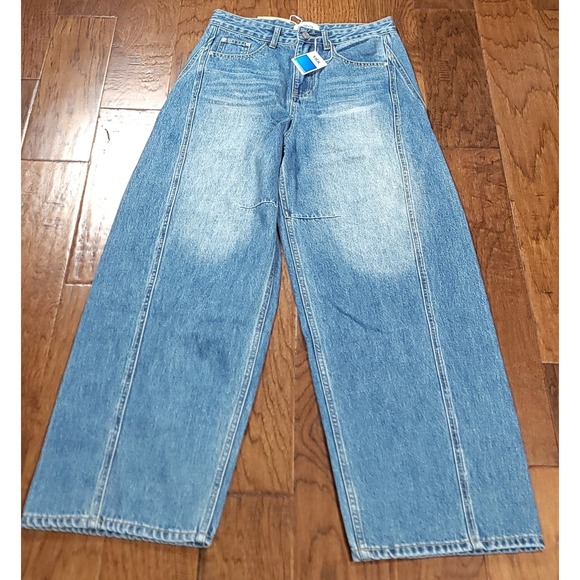 Other - NWT‎ MONOX Future A Choose Men's Blue Denim Relaxed Fit Baggy Jeans Sz 30x29.5"